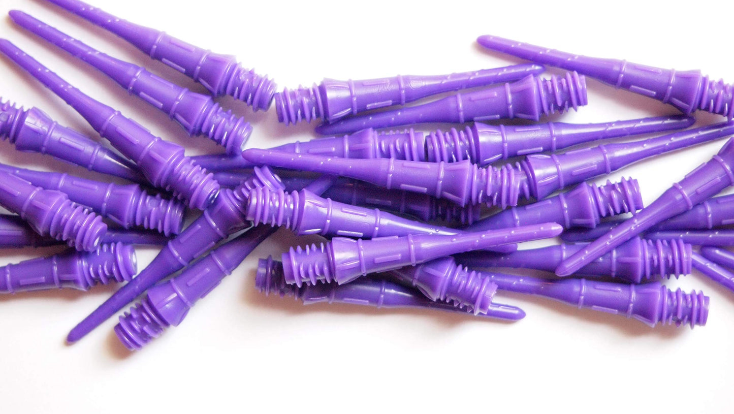 L.Style LSTYLE Dart Tips: Premium Lippoint - 2BA Standard Thread - Plastic Soft Tip Dart Points (30 and 60 Packs)