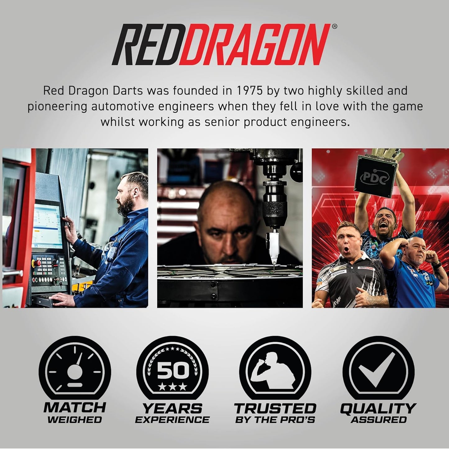 RED DRAGON Gerwyn Price Iceman Ultimate 50 Piece Darts Set with Darts and Accessories