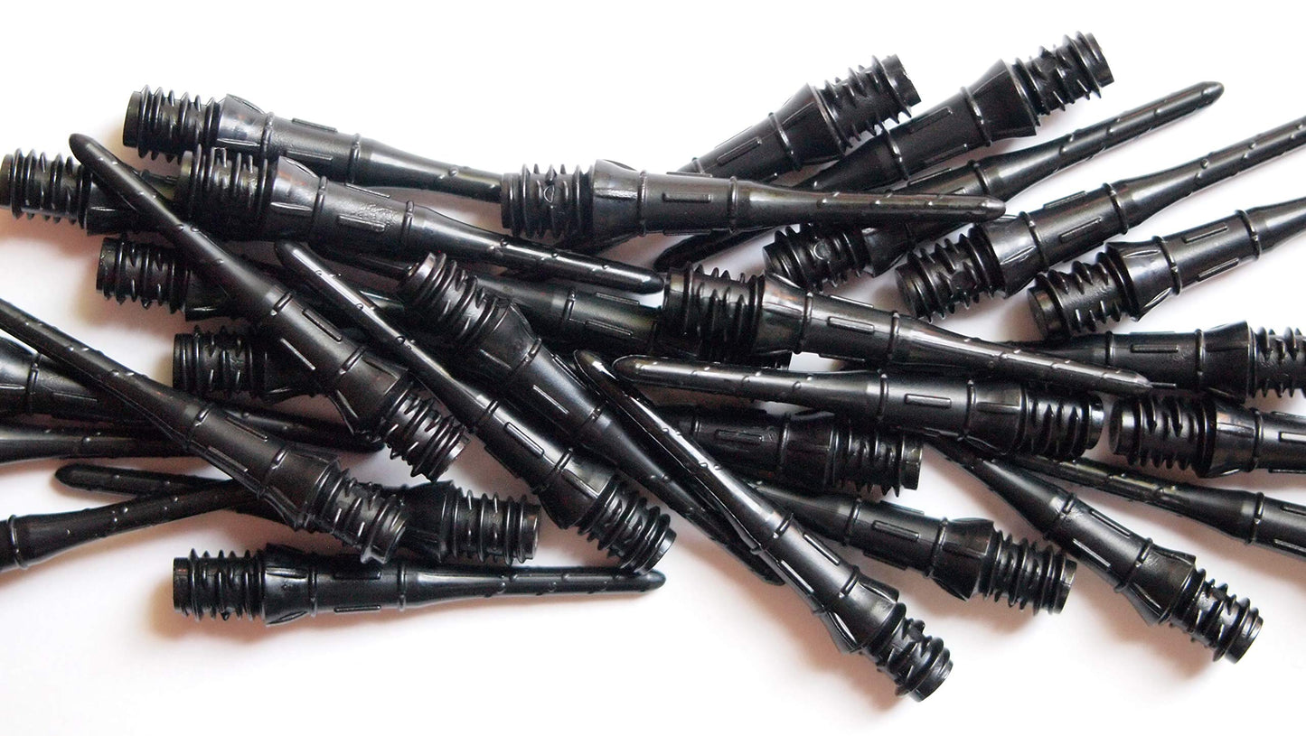 L.Style LSTYLE Dart Tips: Premium Lippoint - 2BA Standard Thread - Plastic Soft Tip Dart Points (30 and 60 Packs)