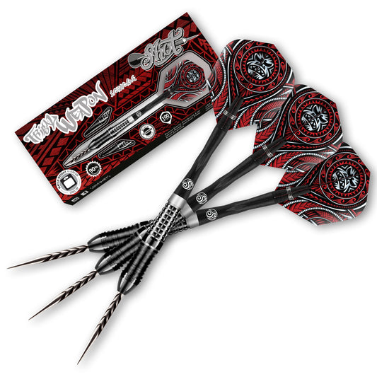 Shot Steel Darts Tribal Weapon Savage 90% Tungsten Steeltip Darts Steel Dart Set