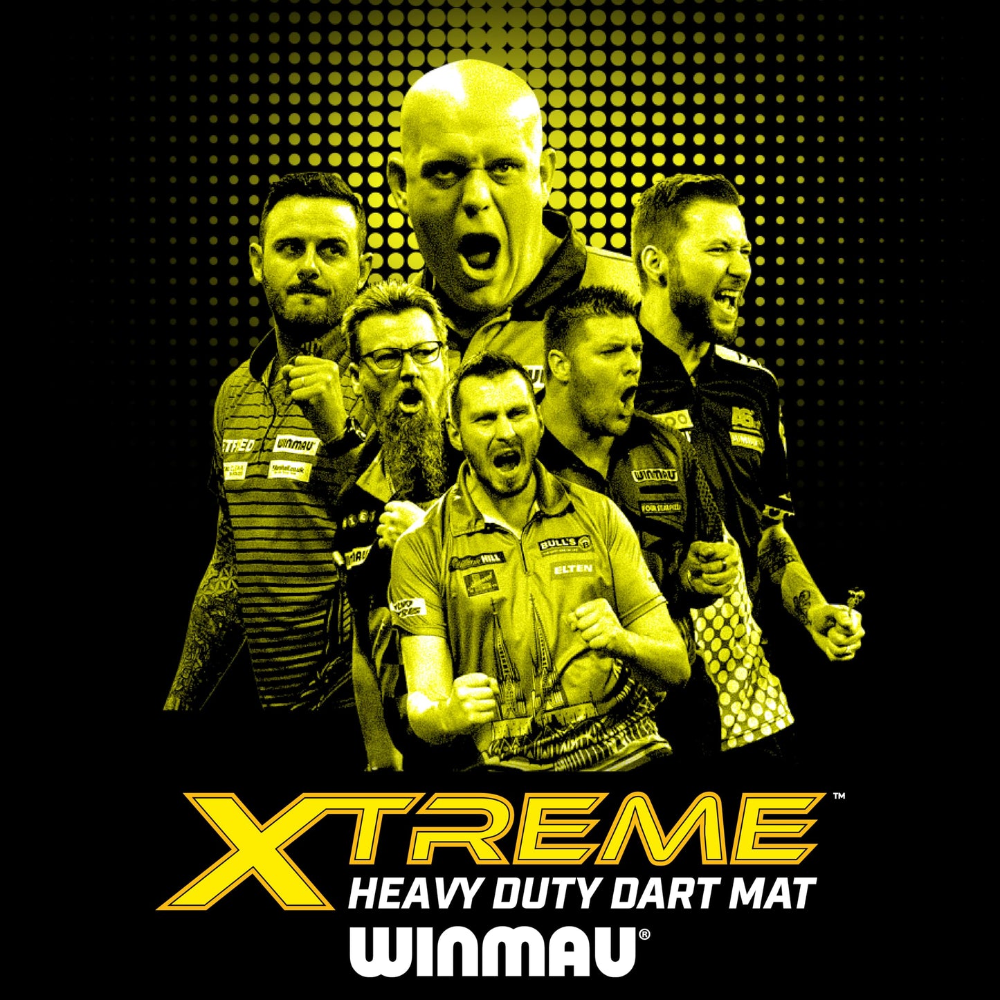 Winmau Darts Mats - with oche lines and protection for your floor
